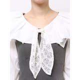 スカーフリボンフレアワンピース | dazzlin | 詳細画像46 