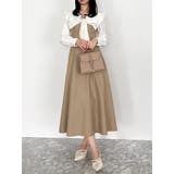 スカーフリボンフレアワンピース | dazzlin | 詳細画像6 