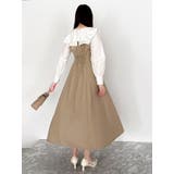 スカーフリボンフレアワンピース | dazzlin | 詳細画像7 