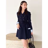 ビッグカラートレンチミニワンピース | dazzlin | 詳細画像15 