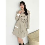 ビッグカラートレンチミニワンピース | dazzlin | 詳細画像26 