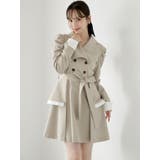 ビッグカラートレンチミニワンピース | dazzlin | 詳細画像5 