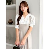 レイヤードライクコルセットワンピース | dazzlin | 詳細画像15 