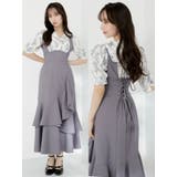 レイヤードライクコルセットワンピース | dazzlin | 詳細画像2 