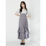 レイヤードライクコルセットワンピース | dazzlin | 詳細画像3 