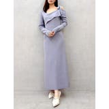 【WEB限定】ワンショルリボンニットワンピース | dazzlin | 詳細画像20 