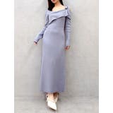 【WEB限定】ワンショルリボンニットワンピース | dazzlin | 詳細画像22 