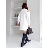 【WEB限定】オープンショルダーミニワンピース | dazzlin | 詳細画像12 