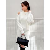 【WEB限定】オープンショルダーミニワンピース | dazzlin | 詳細画像14 