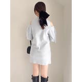 【WEB限定】オープンショルダーミニワンピース | dazzlin | 詳細画像25 