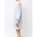 【WEB限定】オープンショルダーミニワンピース | dazzlin | 詳細画像32 