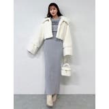 【追加生産分】オフショルファードッキングニットワンピース | dazzlin | 詳細画像26 