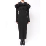 【追加生産分】オフショルファードッキングニットワンピース | dazzlin | 詳細画像37 