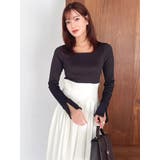 カットドッキングタックバルーンワンピース | dazzlin | 詳細画像11 