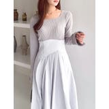 カットドッキングタックバルーンワンピース | dazzlin | 詳細画像14 