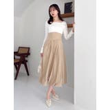 カットドッキングタックバルーンワンピース | dazzlin | 詳細画像20 