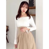 カットドッキングタックバルーンワンピース | dazzlin | 詳細画像25 