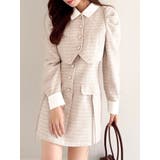 パフスリーブレイヤードミニワンピース | dazzlin | 詳細画像20 