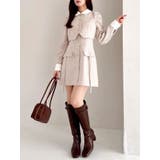 パフスリーブレイヤードミニワンピース | dazzlin | 詳細画像23 