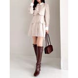 パフスリーブレイヤードミニワンピース | dazzlin | 詳細画像24 