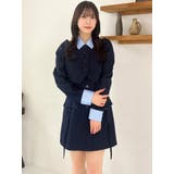 パフスリーブレイヤードミニワンピース | dazzlin | 詳細画像25 