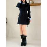 パフスリーブレイヤードミニワンピース | dazzlin | 詳細画像27 