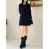 パフスリーブレイヤードミニワンピース | dazzlin | 詳細画像28 