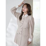 パフスリーブレイヤードミニワンピース | dazzlin | 詳細画像3 