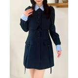 パフスリーブレイヤードミニワンピース | dazzlin | 詳細画像33 