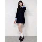 パフスリーブレイヤードミニワンピース | dazzlin | 詳細画像35 