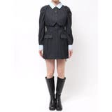 パフスリーブレイヤードミニワンピース | dazzlin | 詳細画像45 