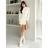 パフスリーブレイヤードミニワンピース | dazzlin | 詳細画像9 