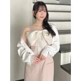 リボンデザインIラインワンピース | dazzlin | 詳細画像19 