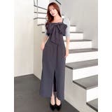 リボンデザインIラインワンピース | dazzlin | 詳細画像22 