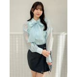 2WAYボウタイタックペプラムブラウスⅡ | dazzlin | 詳細画像13 