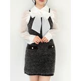 2WAYボウタイタックペプラムブラウスⅡ | dazzlin | 詳細画像20 