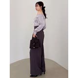 【久間田琳加コラボ】サテンオフショルシャツ | dazzlin | 詳細画像27 