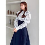 ヘアリーフラワーシフォンブラウス | dazzlin | 詳細画像11 