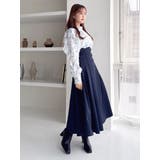 ヘアリーフラワーシフォンブラウス | dazzlin | 詳細画像13 