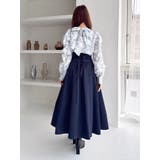 ヘアリーフラワーシフォンブラウス | dazzlin | 詳細画像14 