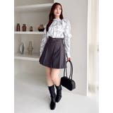 ヘアリーフラワーシフォンブラウス | dazzlin | 詳細画像17 