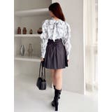 ヘアリーフラワーシフォンブラウス | dazzlin | 詳細画像18 