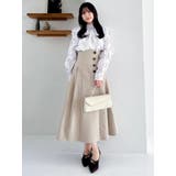 ヘアリーフラワーシフォンブラウス | dazzlin | 詳細画像26 