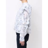 ヘアリーフラワーシフォンブラウス | dazzlin | 詳細画像31 