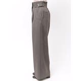 【久間田琳加コラボ】サイドベルトストレートスラックスパンツ | dazzlin | 詳細画像28 