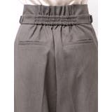 【久間田琳加コラボ】サイドベルトストレートスラックスパンツ | dazzlin | 詳細画像30 