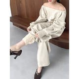 【吉田朱里】バレルレッグスウェットパンツ ※BLACK WEB限定カラー | dazzlin | 詳細画像25 