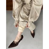 【吉田朱里】バレルレッグスウェットパンツ ※BLACK WEB限定カラー | dazzlin | 詳細画像26 