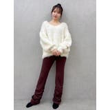 【吉田朱里】温感・セラミド加工くしゅくしゅパンツ | dazzlin | 詳細画像25 