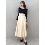 フサフサジャカードフレアスカート | dazzlin | 詳細画像14